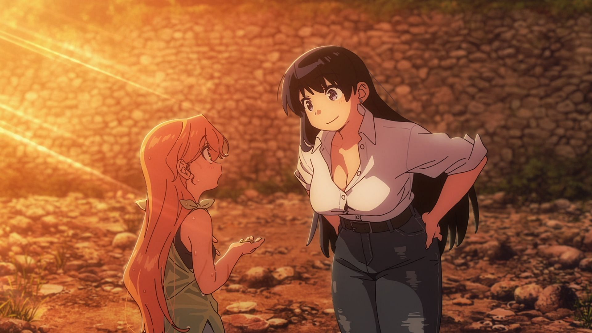 Ruri and Nagi as seen in Ruri Rocks (Image via Studio Bind)
